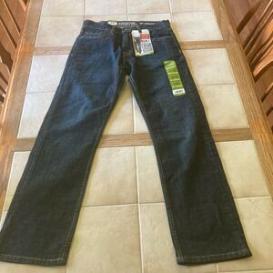 Levi Strauss Signature S51 Straight W30 L30 Easy Seat & Thigh Flex Dark Wash